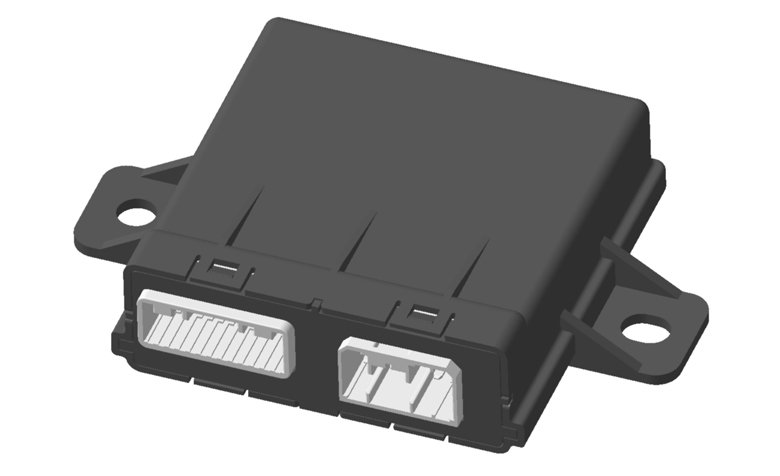 Steering column module full view